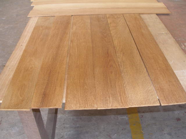 Teak Lamella Top Layer Slices